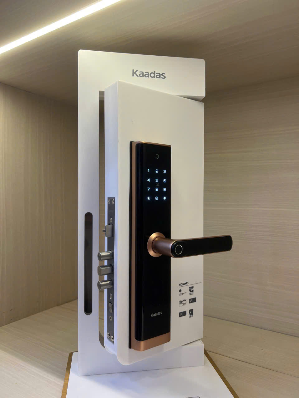 hướng dẫn lắp đặt khóa cửa vân tay Kaadas M7-W