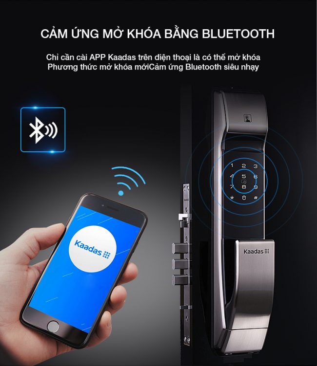 khóa cửa vân tay Kaadas K7