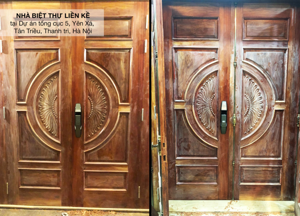 khóa cửa vân tay Kaadas K8 ảnh thực tế