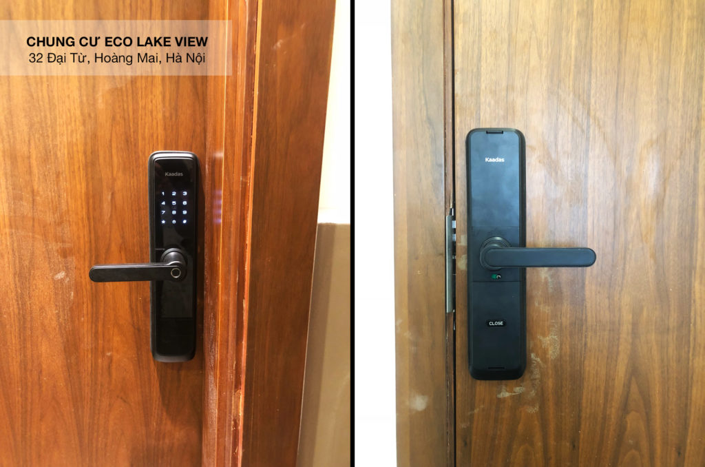 khóa cửa vân tay Kaadas L7- ảnh thực tế 1