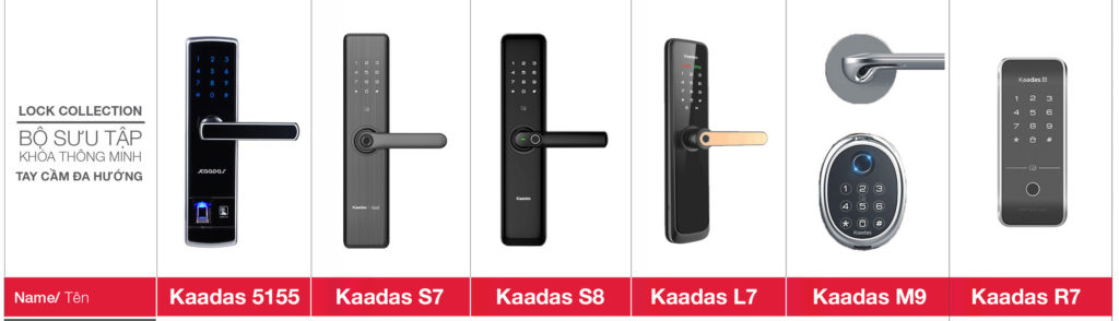 Kaadas khóa tay cầm