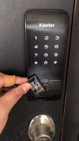 khóa thẻ từ, khóa từ cửa ra vào kaadas r7