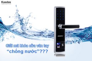 khóa vân tay chống nước khóa cửa vân tay chống nước
