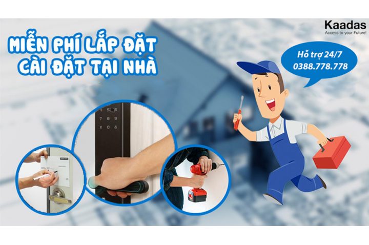 lắp đặt khóa cửa điện tử