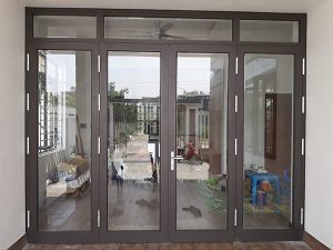 khóa vân tay cửa nhôm