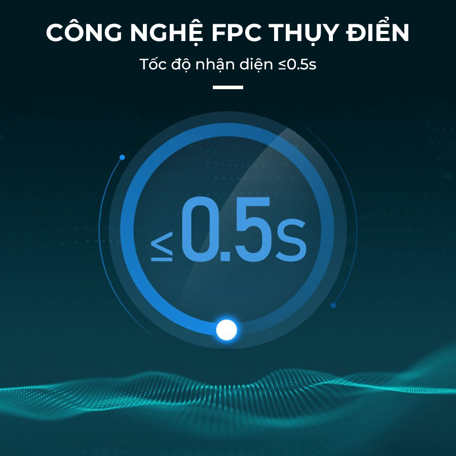 Khóa điện tử vân tay Kaadas công nghệ FPC