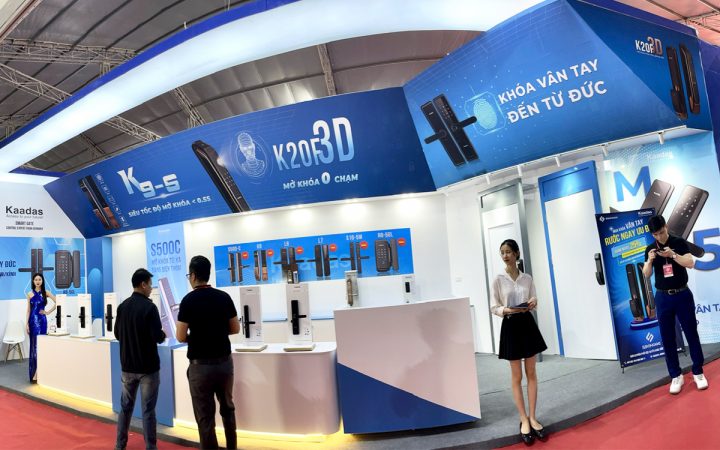 Kaadas tung loạt sản phẩm ấn tượng tại triển lãm Vietbuild