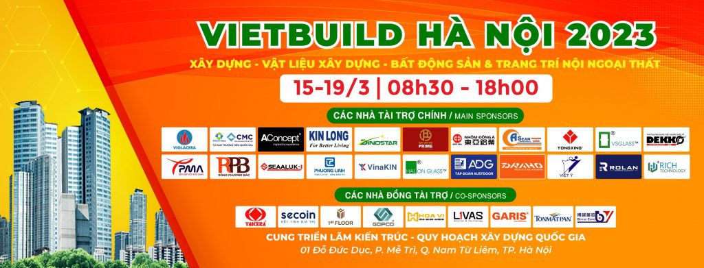 Triển lãm Vietbuild Hà Nội 2023 lần 1