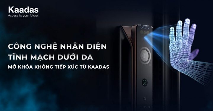 Công nghệ nhận diện tĩnh mạch dưới da không tiếp xúc trên Kaadas K70 Pro Max
