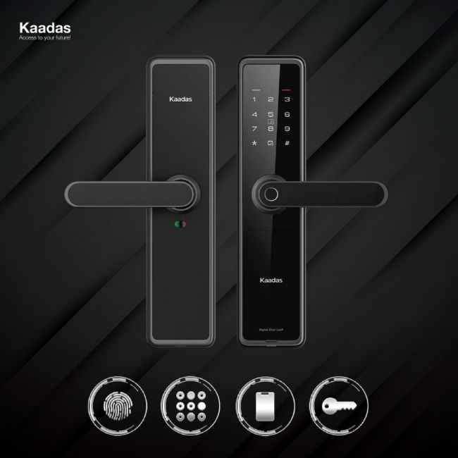 Khóa cửa Kaadas L8 được trang bị đa dạng phương thức mở khóa