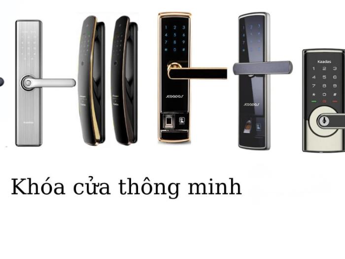 Các mẫu khóa cửa thông minh đa dạng thiết kế cho mọi không gian