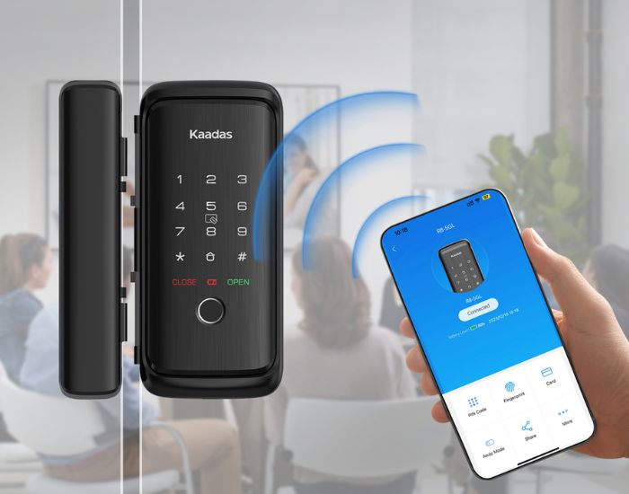 Công nghệ điều khiển từ xa trên khóa cửa thông minh Kaadas 2
