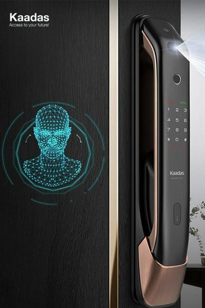 Khóa cửa nhận diện khuôn mặt công nghệ cao, bảo mật tối ưu