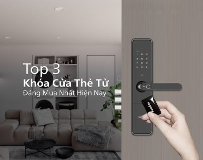 Khóa cửa thẻ từ thương hiệu Kaadas