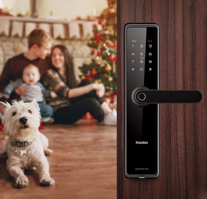 Khóa cửa thông minh phù hợp gia đình có trẻ nhỏ, tăng bảo mật
