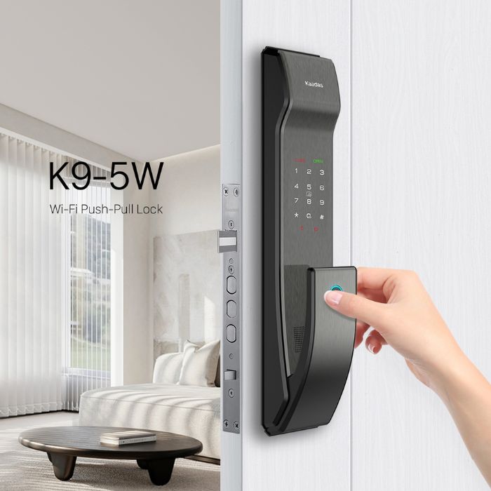 Khóa cửa điện tử Push Pull 5
