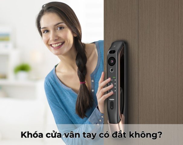 Khóa cửa vân tay có đắt không?