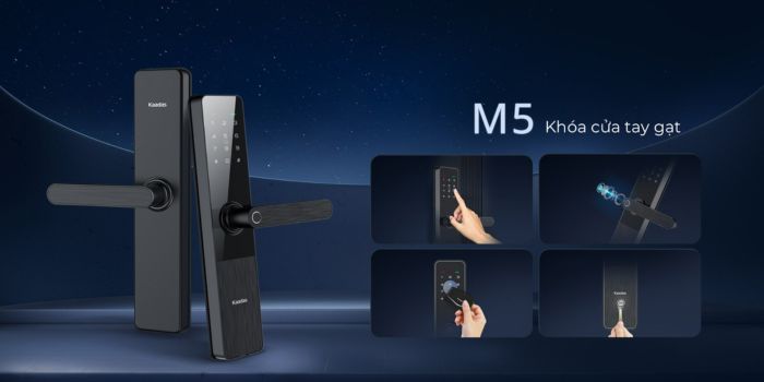 Mẫu khóa cửa điện tử tốt nhất trong tầm giá 5 triệu 4