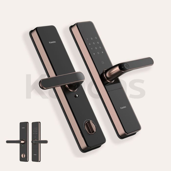 Khóa thông minh Kaadas S500-C tích hợp đa phương thức mở khóa cho cửa chính căn hộ