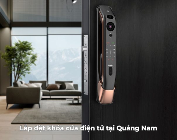 Lắp đặt khóa cửa điện tử tại Quảng Nam