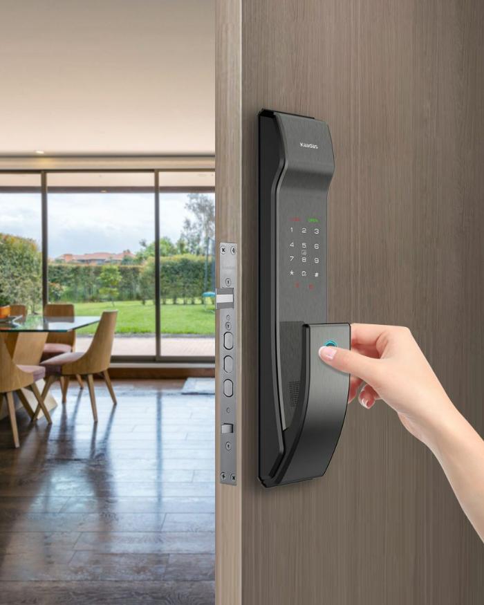 Mẫu khóa Kaadas thiết kế tinh gọn, hiện đại và bền đẹp