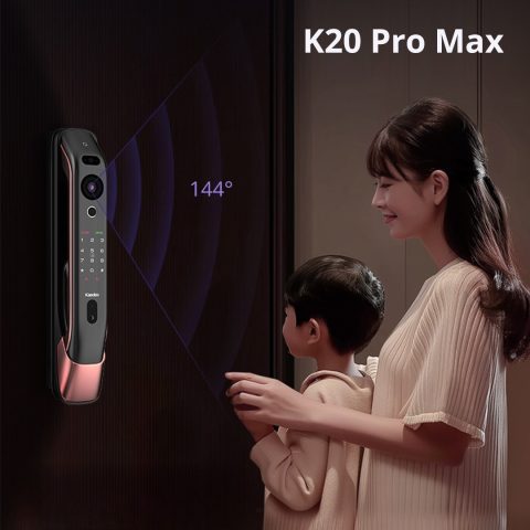 Khóa cửa vân tay nhận diện khuôn mặt Kaadas K20 pro max