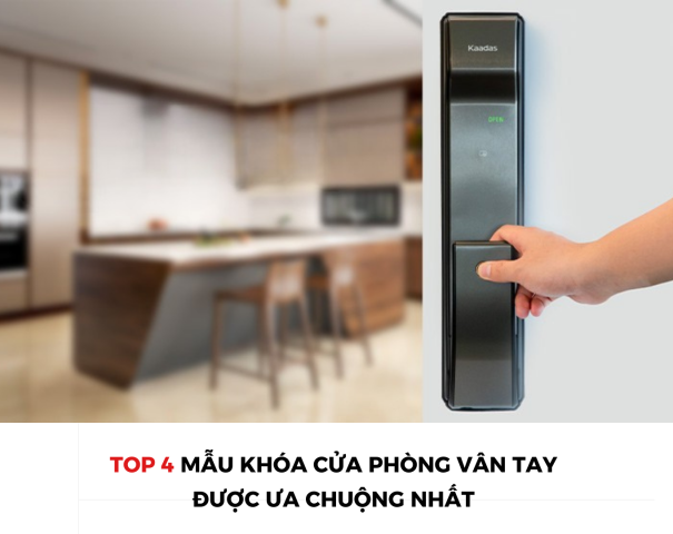 Khóa cửa phòng vân tay avt
