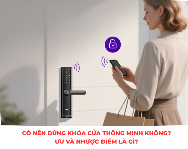 Có nên dùng khóa cửa thông minh không avt