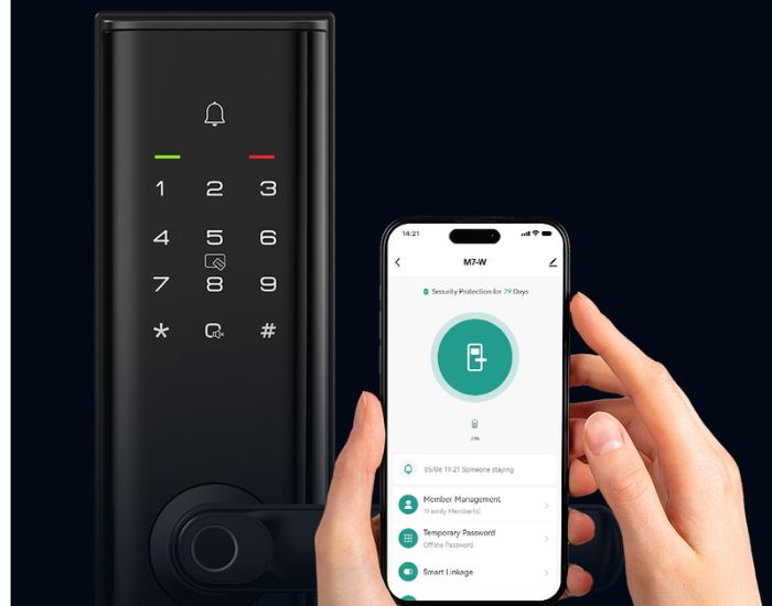 cách sử dụng khóa cửa thông minh  1