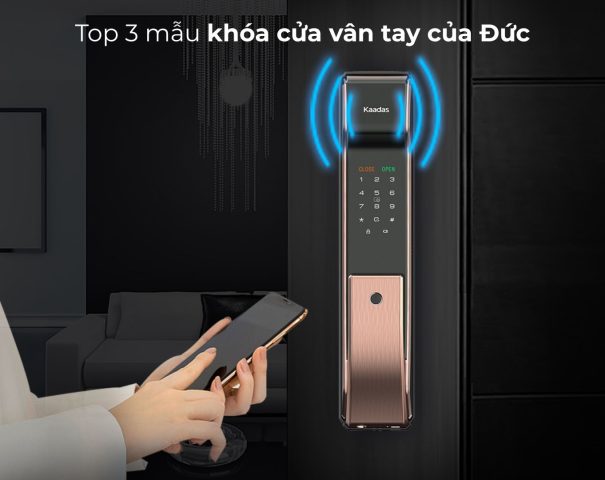 khóa cửa vân tay của đức