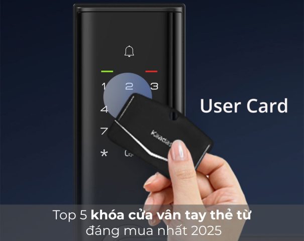 khóa cửa vân tay thẻ từ
