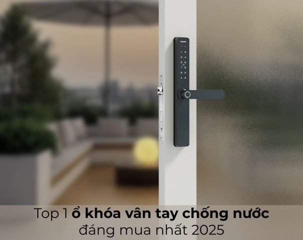 ổ khóa vân tay chống nước