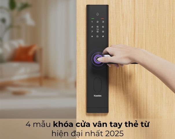 khóa cửa vân tay thẻ từ