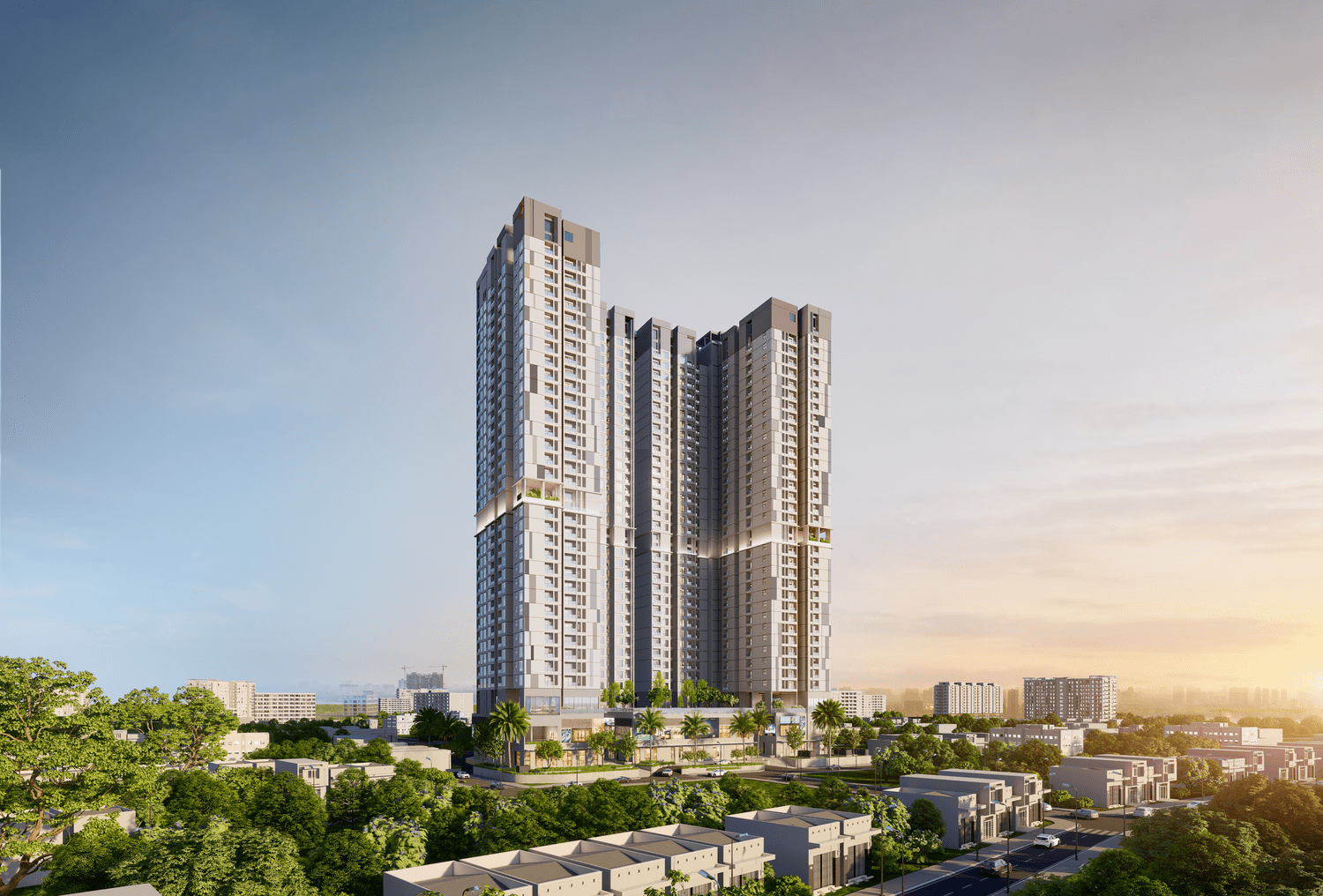 Khóa cửa vân tay chính hãng Kaadas tại dự án HT Pearl 
