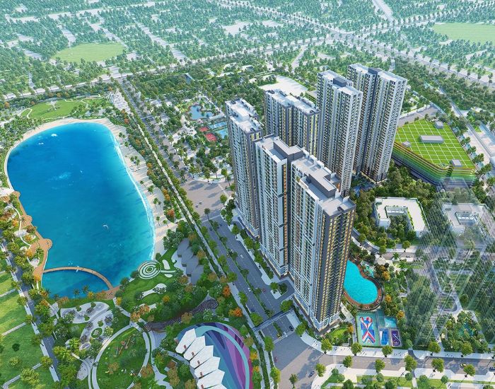 Khóa cửa vân tay chính hãng Kaadas tại dự án Imperia Smart City