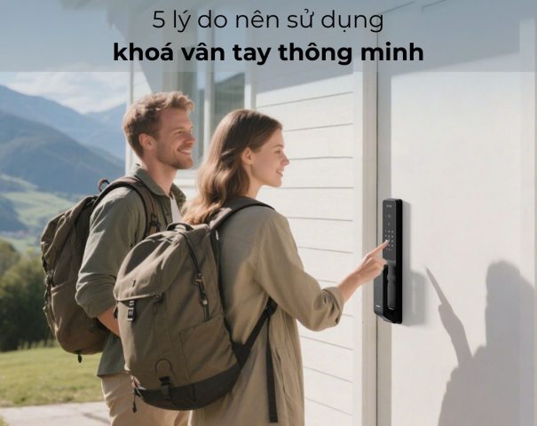 khoá vân tay thông minh