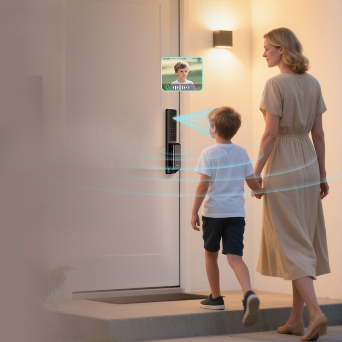 Cách lắp khóa cửa thông minh 1