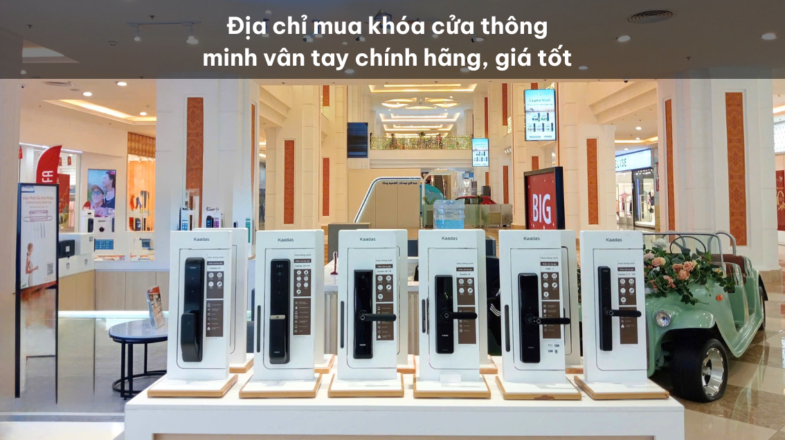 Khóa cửa thông minh vân tay avt