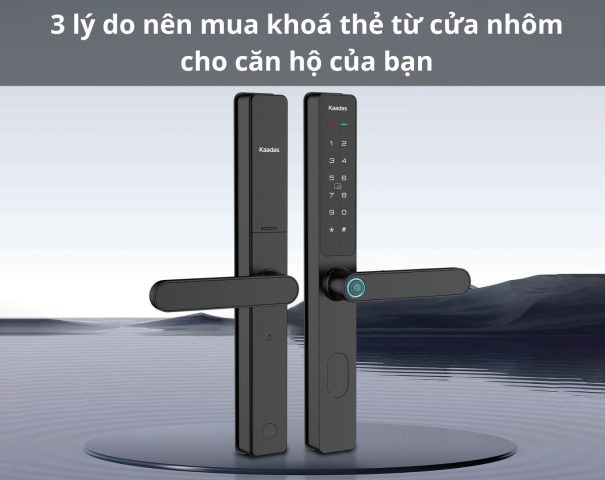 khoá thẻ từ cửa nhôm