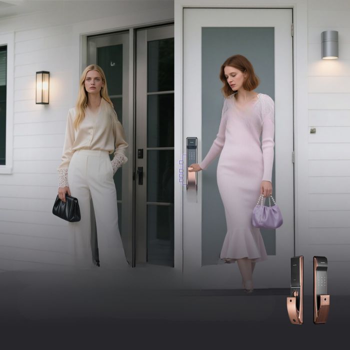 khoá vân tay cửa kính văn phòng 4