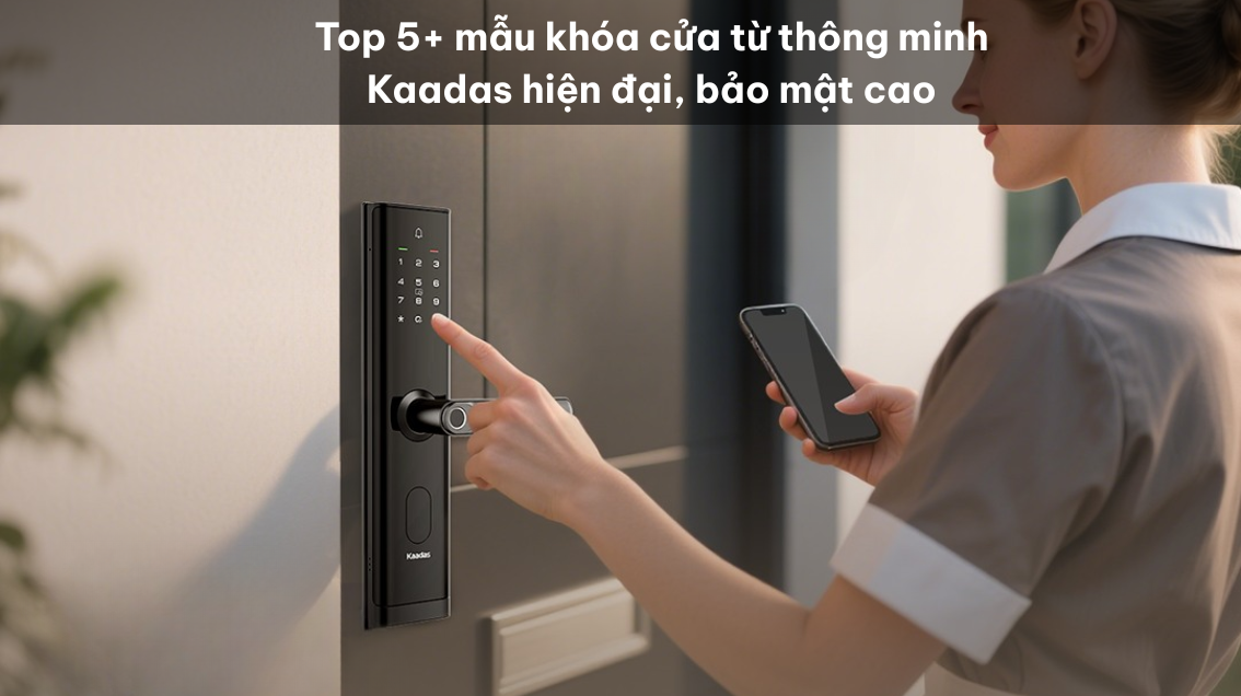 Khóa cửa từ thông minh Kaadas avt