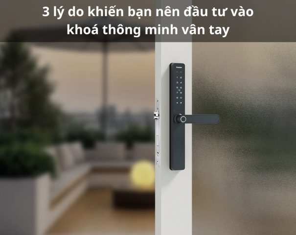 khoá thông minh vân tay