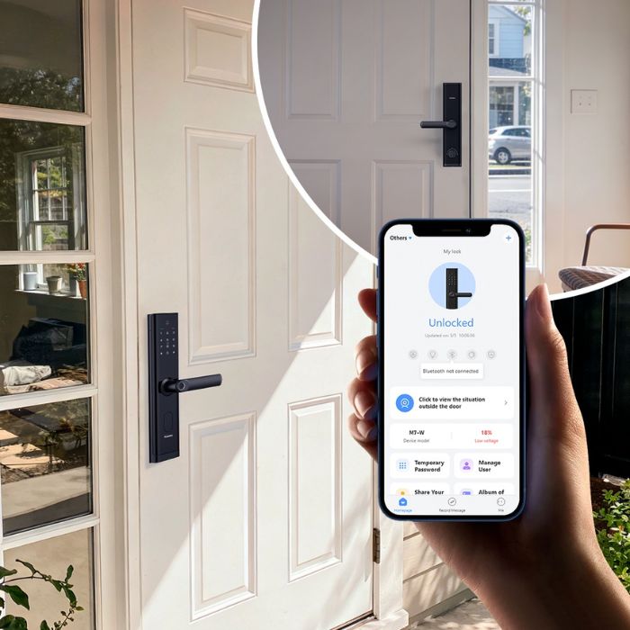 ổ khóa vân tay chống cắt 4