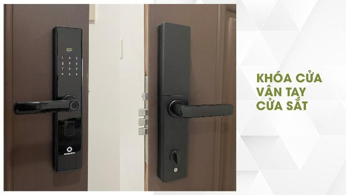 Khóa vân tay cửa sắt