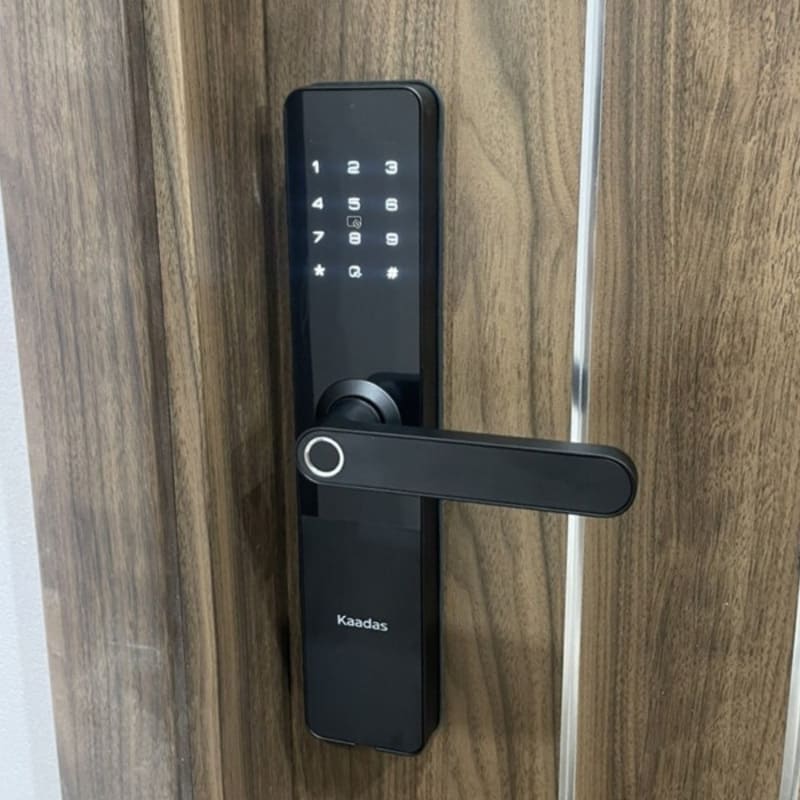 Nâng cấp khóa vân tay cửa gỗ giá tốt cùng Kaadas M5-B